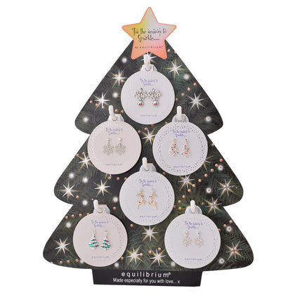 Equilibrium Christmas Icon Earrings