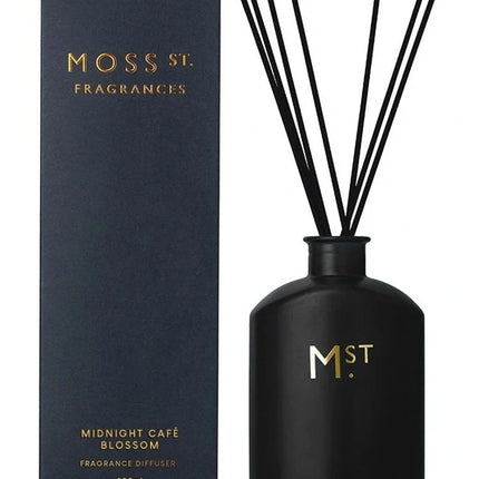 Moss St Large Diffuser Midnight Cafe Blossom 300ML
