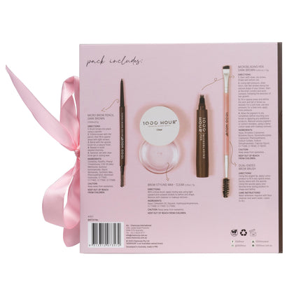 1000 Hour Brow Styling Kit in Dark Brown