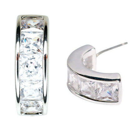 Adnohr Sensation Wrap Hoop Rhodium