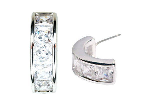 Adnohr Sensation Wrap Hoop Rhodium