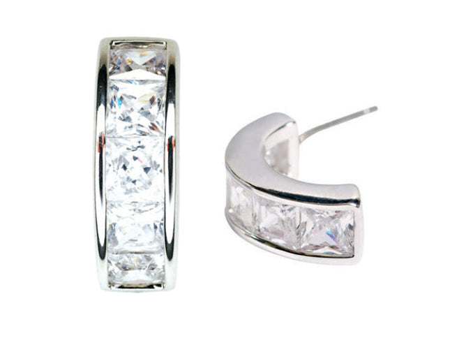 Adnohr Sensation Wrap Hoop Rhodium