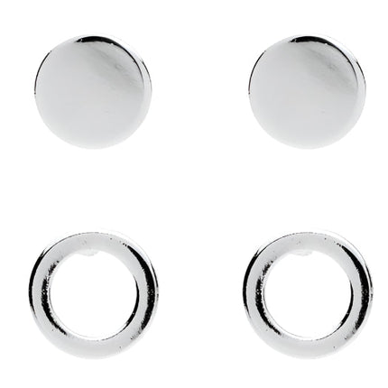 Studex Sensation Disc Set Rhodium