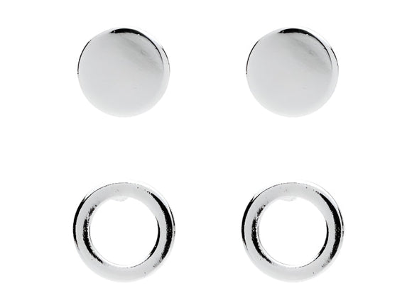 Studex Sensation Disc Set Rhodium