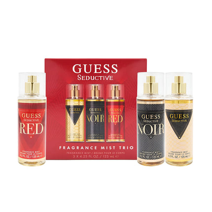 Guess Seductive Fragrance Mist Trio Seductive Noir and Red 125ML