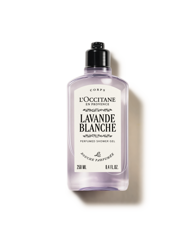 L'Occitane Lavande Blanche White Lavender Shower Gel 250ML