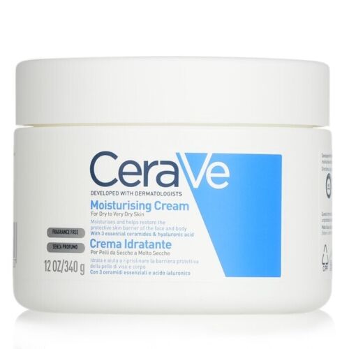 CeraVe Moisturising Cream For Dry to Very Dry Skin 340g - OhYouLuckyDuck.com.au