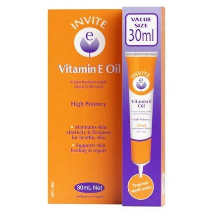Invite E Pure Oil 30mL - OhYouLuckyDuck.com.au