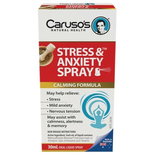 Caruso's Stress & Anxiety Spray 30ML - OhYouLuckyDuck.com.au