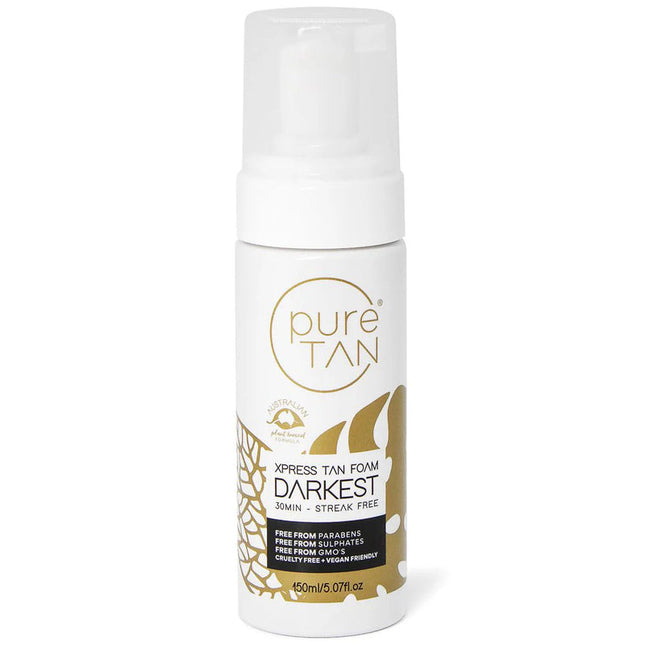 Puretan Xpress Tan Foam Darkest 150mL