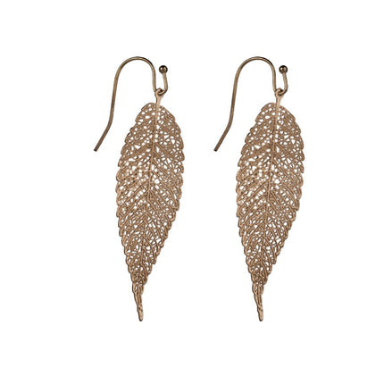 Adnohr Sensation Leaf Drop Gold Plated