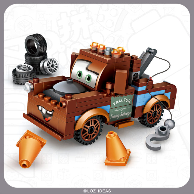 Loz Mini Mater Cars Building Blocks Set 1619