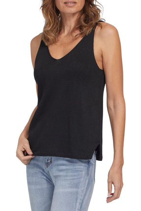 Tribal Sweater Cami Black