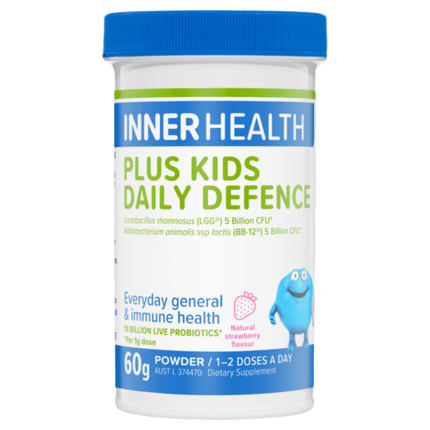 Ethical Nutrients Inner Health Plus Kids Daily Defence Strawberry 60G - OhYouLuckyDuck.com.au