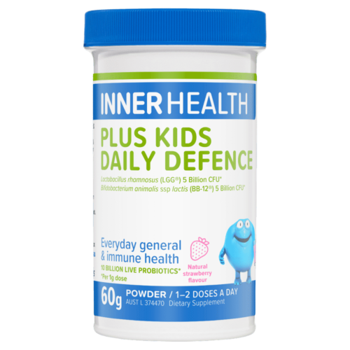 Ethical Nutrients Inner Health Plus Kids Daily Defence Strawberry 60G - OhYouLuckyDuck.com.au