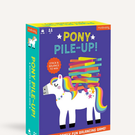 Mudpuppy Pony Pile Up Balancing Game