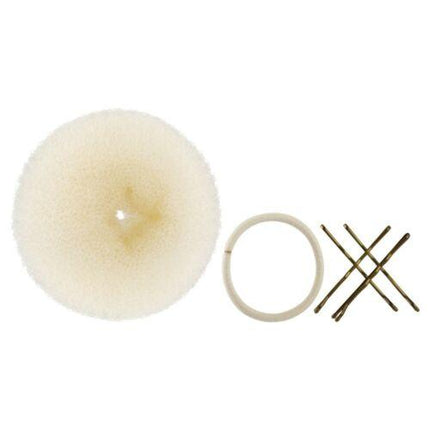 Lady Jayne Light Bun Styler Kit Small/medium Hair Elastics Five Bobby Pins - OhYouLuckyDuck.com.au