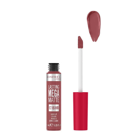 Rimmel London Mega Matte Liquid Lipstick 210 Rose & Shine - OhYouLuckyDuck.com.au