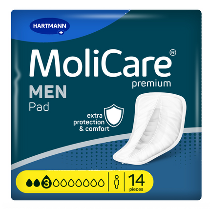 Molicare Premium Men Pad 3D 14 Pieces