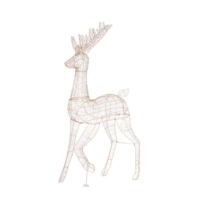 Holly and Ivy Led Illuminated Reindeer 170CM