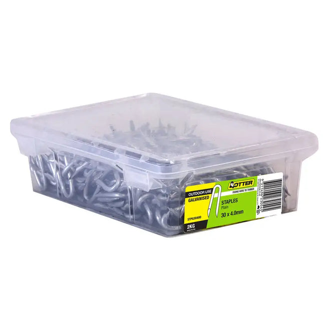 Otter Staple Galvanised 4.0Gx30mm