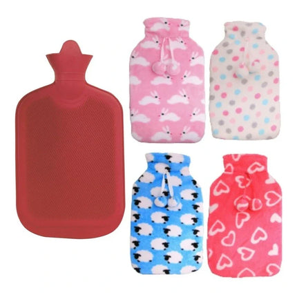 MCG Hot Water Bottle with Cover 2L