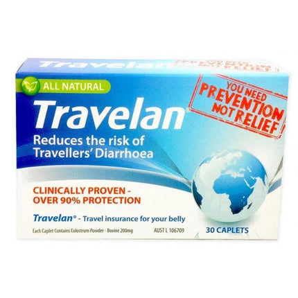 Travelan 30 Caplets - OhYouLuckyDuck.com.au