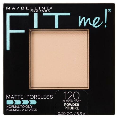 Maybelline Fit Me Powder Matte+Poreless 120 Classic Ivory - OhYouLuckyDuck.com.au