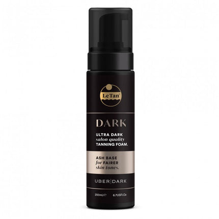 Le Tan Uber Dark Tanning Foam Ash Base - 200mL - OhYouLuckyDuck.com.au