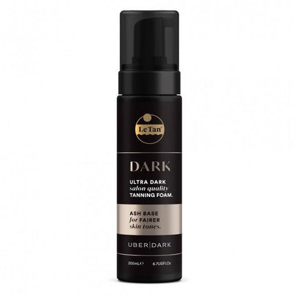 Le Tan Uber Dark Tanning Foam Ash Base - 200mL - OhYouLuckyDuck.com.au
