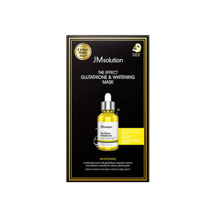 JM Solution The Effect Glutathione and Whitening Mask 10 PCS
