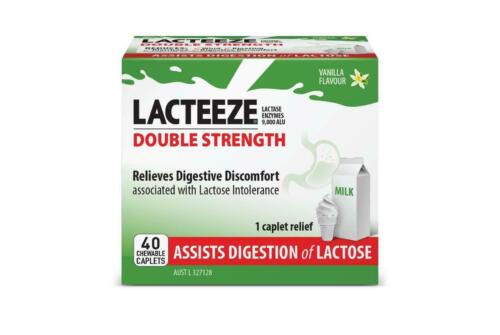 Lacteeze Double Strength 40 Caplets - OhYouLuckyDuck.com.au