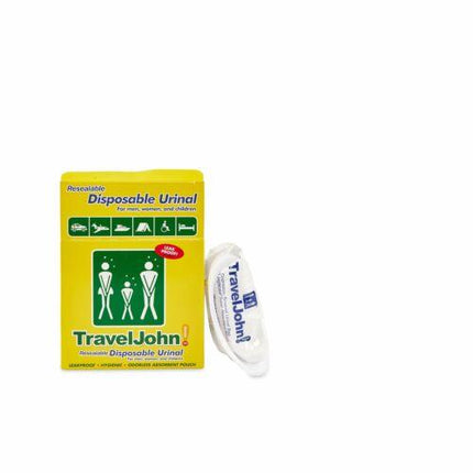 Travel John Resealable Disposable Urinal - Pack of 3 - OhYouLuckyDuck.com.au