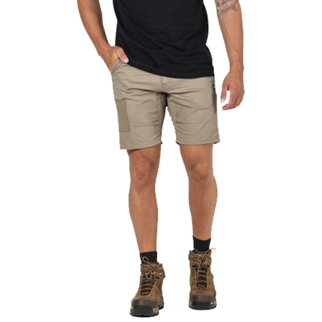 Cat Shorts Machine Khaki