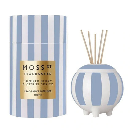 Moss St Ceramic Diffuser Juniper Berry and Citrus Spray 100ML