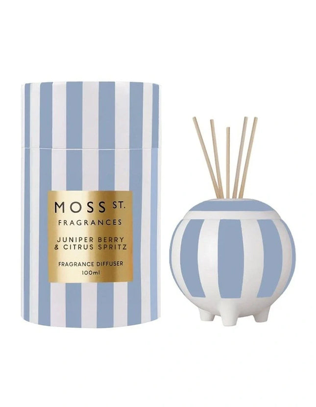 Moss St Ceramic Diffuser Juniper Berry and Citrus Spray 100ML