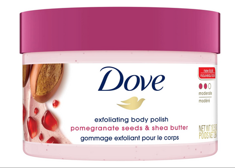 Dove Exfoliating Body Polish Pomegranate and Shea Butter 298G