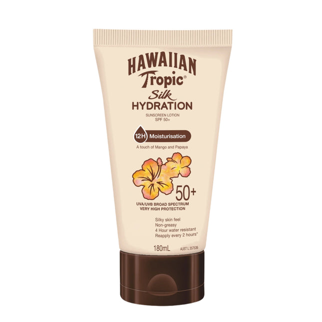 Hawaiian Tropic Silk Hydration Sunscreen Lotion SPF50+ 180ML