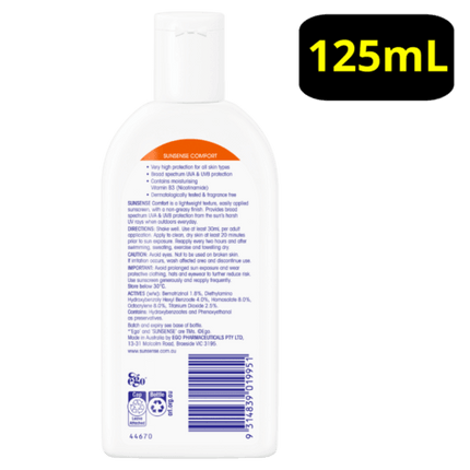 Ego Sunsense Comfort SPF50+ 125ml