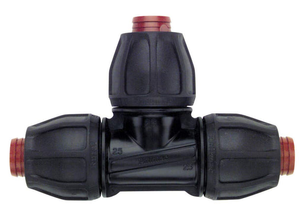 Philmac Rural Tee Poly 3/4 x 3/4 x 3/4"