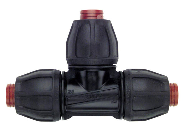 Philmac Rural Tee Poly 3/4 x 3/4 x 3/4"