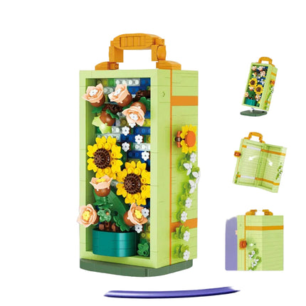 LOZ Jewellery Box Building Block Set Butterfly Flower or Sun Flower