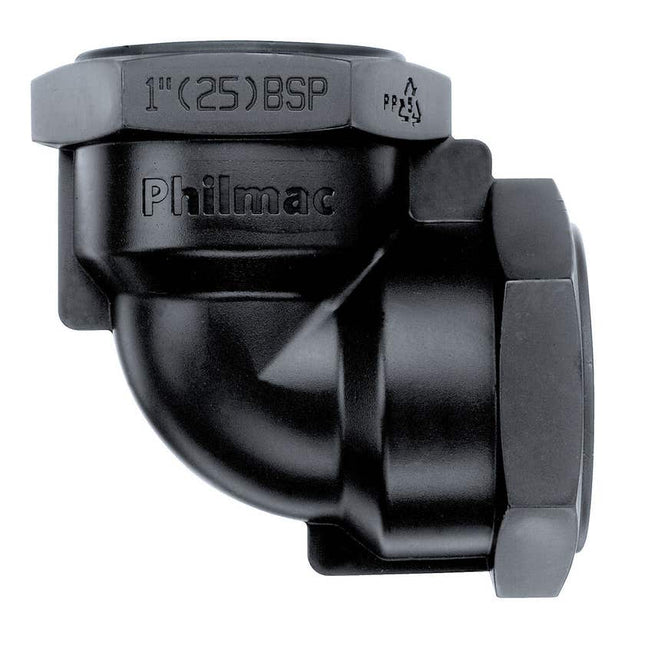 Philmac BSP Threaded Elbow Female Poly 1 1/2"