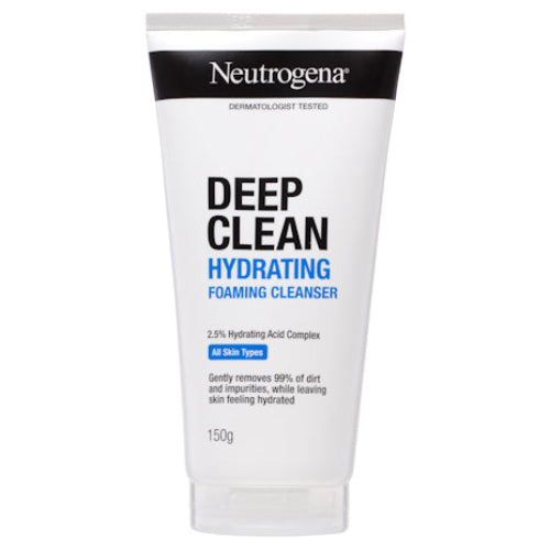 Neutrogena Deep Clean Hydrating Foam Cleanser 150G