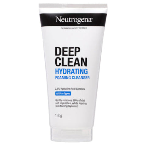 Neutrogena Deep Clean Hydrating Foam Cleanser 150G