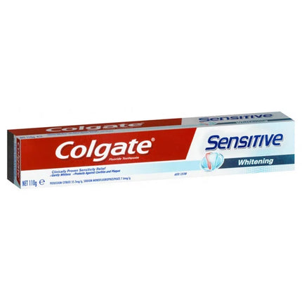 Colgate Sensitive Whitening Toothpaste 110g - OhYouLuckyDuck.com.au