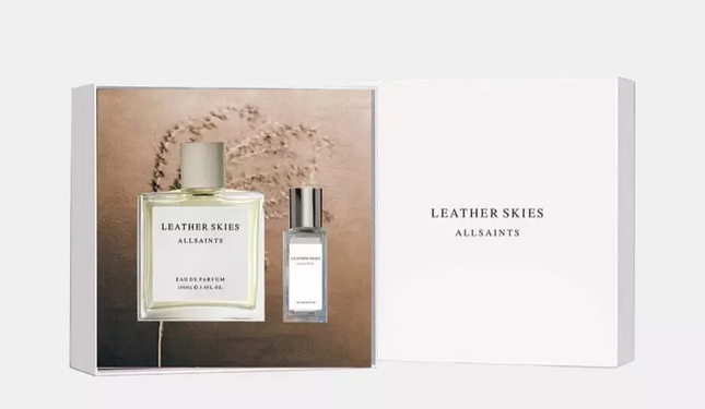 All Saints Leather Skies Gift Set 100ML EDP and 15ML Mini