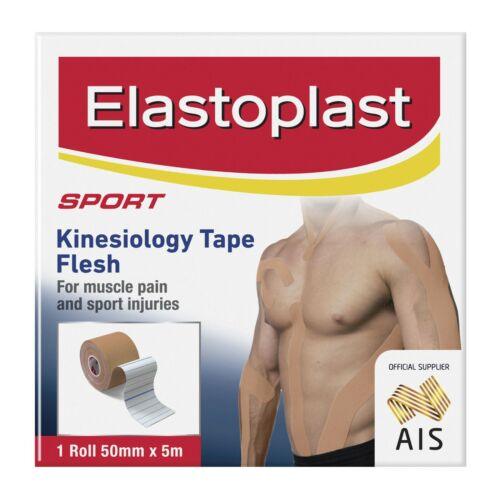 Elastoplast Sport Kinesiology Tape Flesh 5cm X 5m - OhYouLuckyDuck.com.au