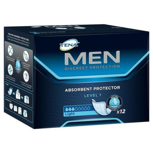 Tena Men Absorbend Protector Pad Level 1 - 12 Pads - OhYouLuckyDuck.com.au