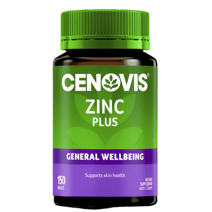 Cenovis Zinc Plus 150 Tablets - OhYouLuckyDuck.com.au